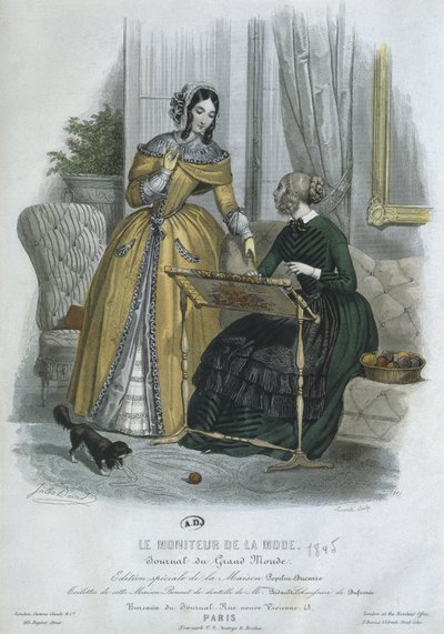 Modeplatte, Paris, Illustration aus 